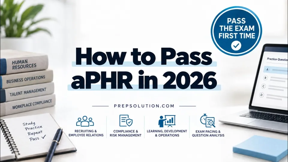 How to Pass aPHR Exam 2026 | HRCI Associate Prep, Tips & Study Guide